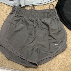 Athletic Nike running shorts
